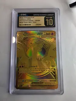 2025 Pokemon Phantsamal Flames #130/094 Mega Charizard CGC 10 PRISTINE - Image 3