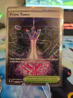 Prism Tower 111/086 - Full Art Ultra Rare - Pokemon TCG: Chaos Rising - Image 1
