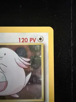 [French] Pokemon TCG Chansey [Leveinard] Holo FIRST EDITION Base 3/102 Vintage - Image 4