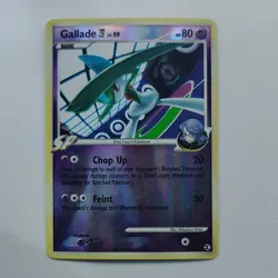Pokemon TCG Gallade 20/111 Rising Rivals Reverse Holo Rare Eng - Image 1