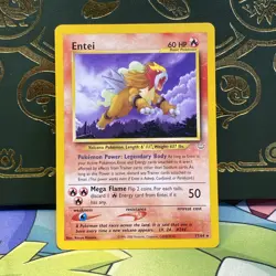 Pokemon Entei Neo Revelation non holo 17/64 NM - Image 1