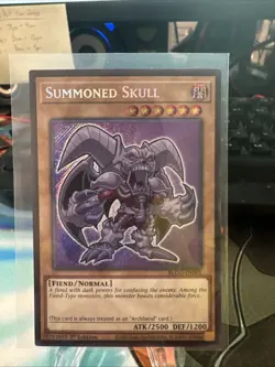 Summoned Skull 1st Edition Secret Rare BLGG-EN001 Yu-Gi-Oh! - Image 1