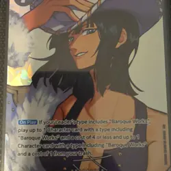 Bandai One Piece CCG Nico Robin OP05-010 SR Alt Art Foil Character Card - Image 1
