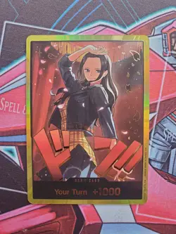 DON!! Card (Nico Robin) (Gold) Extra Booster: One Piece Heroines Edition Foil - Image 1