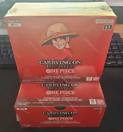 One Piece Carrying On His Will OP-13 Booster Box Factory Sealed English - Image 1