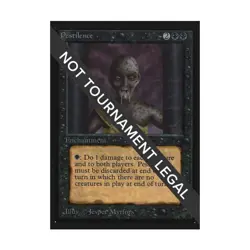 WOTC MtG International Ed. Pestilence (C) NM - Image 1