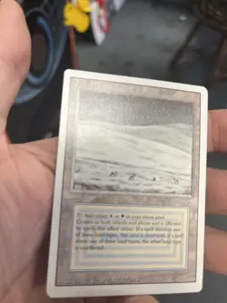 Tundra - Magic The Gathering Revised - MTG - Near Mint or Better - Image 4