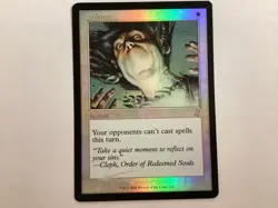 MTG Time Spiral Remastered SILENCE Foil NM (BIN) Graded Power - Image 1