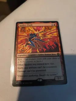 Spider Punk -MtG Spider-Man NM Ships Next Day - Image 1