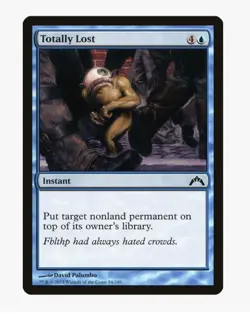 MTG Totally Lost #54 Gatecrash (GTC) Magic Card In Protective Sleeve - Image 1