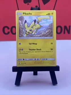 Pikachu 40/147 Burning Shadows Pokemon TCG Regular Common 2017 VLP - Image 2