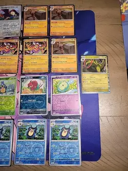 LOT OF 33 Pokemon Black Bolt Reverse Holos, Holos, And 1 Ex - All Clean/sleeved - Image 2