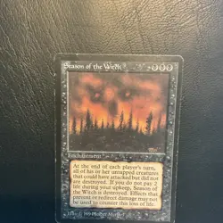 Wizards of the Coast Season of the Witch Black Uncommon Enchantment - Image 1