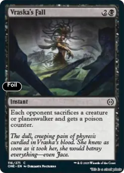 MTG Vraska's Fall [ONE - 116] LP Foil - Image 1