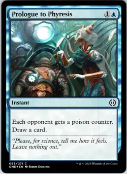 Prologue to Phyresis 65 Phyrexia: All Will Be One Magic: The Gathering Foil NM - Image 1