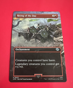 MTG - Rising of the Day - Borderless - LOTR: Tales of Middle-Earth - Image 1