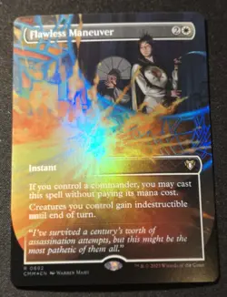 Flawless Maneuver - Foil - Borderless - CMM - NM - EN - 0692 - Image 1