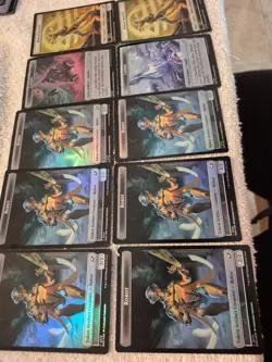 10x Foil Double-Sided Tokens – Lander / Robot / Human Soldier / Drone /Munitions - Image 5