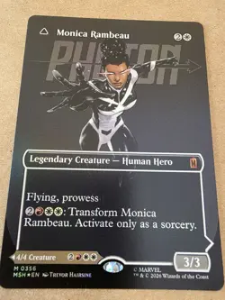 Monica Rambeau - Foil (Borderless) (0356) Marvel Super Heroes - Mtg - Image 1