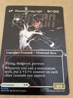 Monica Rambeau - Foil (Borderless) (0356) Marvel Super Heroes - Mtg - Image 2