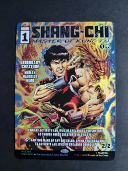 Shang-Chi, Master of Kung Fu 0396 (Borderless Foil) Mythic Marvel Super Heroes - Image 1