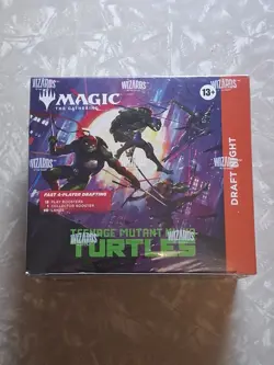 MTG Magic The Gathering Teenage Mutant Ninja Turtles Draft Night Box Sealed - Image 1