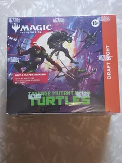 MTG Magic The Gathering Teenage Mutant Ninja Turtles Draft Night Box Sealed - Image 2