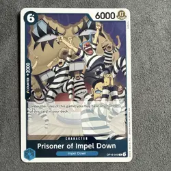 Prisoner of Impel Down (Foil) OP16-042 (R) One Piece The Time of Battle (OP16) - Image 1