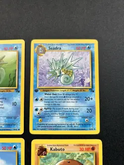Pokemon TCG 1st Edition Kabuto Fossil Set 50/62 Common WOTC Vintage - Image 4