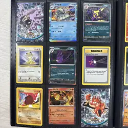 100+ Pokemon Card Lot Modern and Vintage Binder Collection (Binder Included) - Image 4