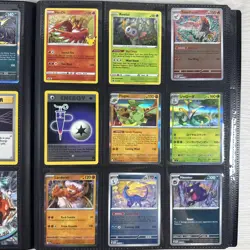 100+ Pokemon Card Lot Modern and Vintage Binder Collection (Binder Included) - Image 5
