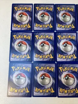 15 Pokemon Trading Cards Jungle Set 1999 Wizards Pikachu Persian Rapidash Rhydon - Image 5