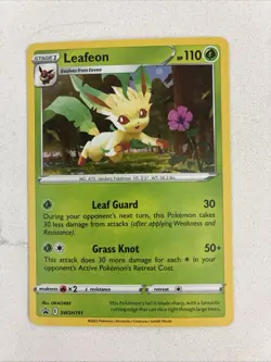 Leafeon SWSH191 SWSH: Sword & Shield Promo Cards Holo - Image 1