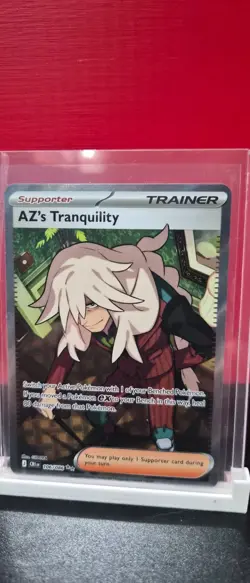 Pokemon TCG AZ's Tranquility 106/086 Secret Rare Holo Chaos Rising SV8a Card - Image 1