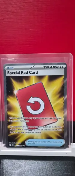 Pokemon TCG Special Red Card 113/086 Ultra Rare Full Art Holo Chaos Rising Card - Image 1