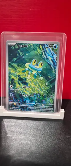Pokemon TCG Froakie 088/071 Illustration Rare IR Holo Chaos Rising Card - Image 1
