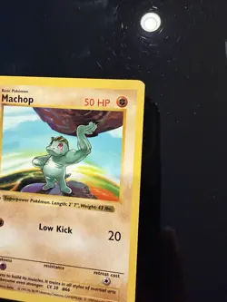 Pokemon Machop 52/102 1st Edition Shadowless Base Set Card Unplayed Near Mint - Image 4