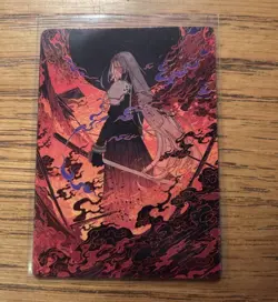 Nibelheim Aflame (Borderless) Final Fantasy #0339 FOIL + ART CARD - Image 2