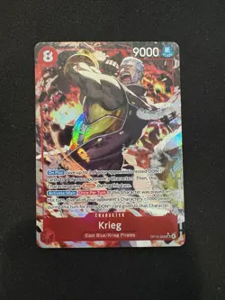 Krieg OP15-008 SR ALT ART | One Piece Card Game | OP15 | English | NM/M - Image 1