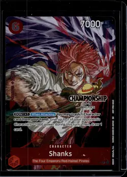 Shanks (CS 25-26 Event Pack) P-083 Promo One Piece Promotion Cards One Piece VLP - Image 1