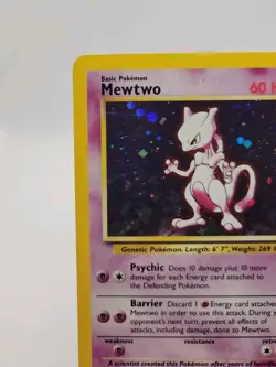 Mewtwo Holo 010/130 Base Set 2 Pokemon Card - Rare - Image 3