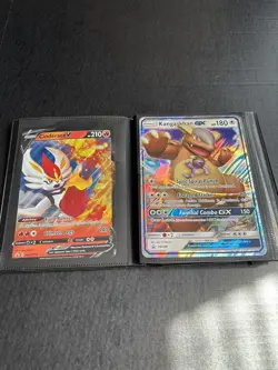 Pokemon Card Lot Full Art Jumbo 25 Card Lot - All Box Fresh - Sleeved in Binder - Image 1