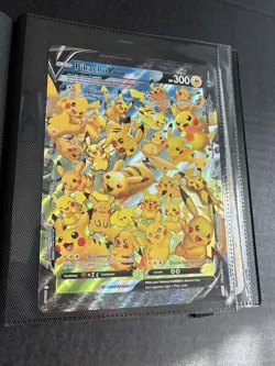 Pokemon Card Lot Full Art Jumbo 25 Card Lot - All Box Fresh - Sleeved in Binder - Image 4