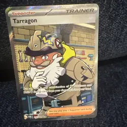 Pokemon Perfect Order Tarragon 116/088 Trainer-Supporter Full Art Holo Card NM - Image 1