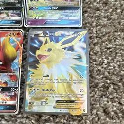 Pokemon TCG Eeveelution Promo 9-Card Lot Leafeon GX Umbreon V Glaceon V Holo - Image 2