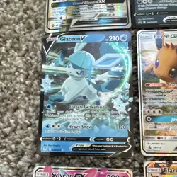 Pokemon TCG Eeveelution Promo 9-Card Lot Leafeon GX Umbreon V Glaceon V Holo - Image 5