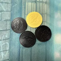 Lot of 4 Official Pokemon TCG Collector Coins! GREAT CONDITION - Image 2