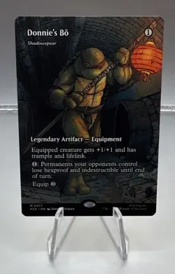 Donnie's Bo - Shadowspear Borderless Teenage Mutant Ninja Turtle Source Material - Image 1