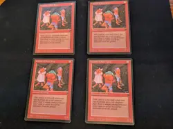 MTG 4x Kobolds of Kher Keep - Legends set - LP Playset - Image 1