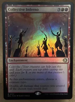 Foil* Collective Inferno - Lorwyn Eclipsed - NM MTG - Image 1